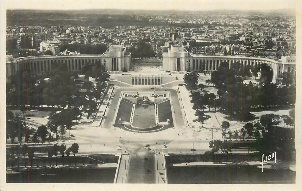 Palais des Congrès van Parijs — luchtfoto — uitgever Lyon - Voorkant