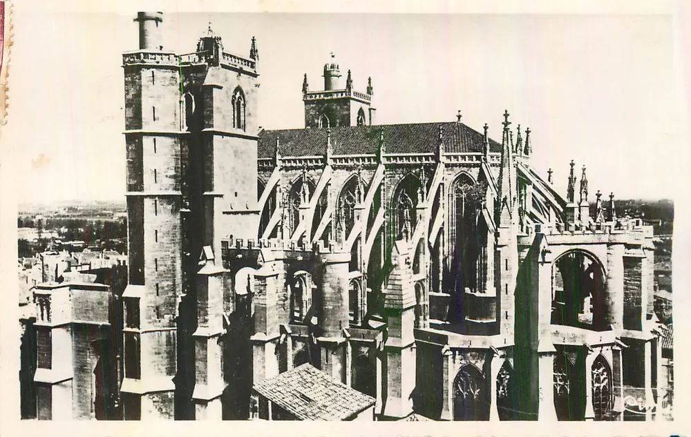 Catedral de Nossa Senhora de Estrasburgo — vista parcial — editor desconhecido - Frente