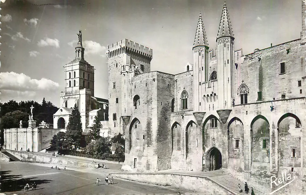 Palast der Päpste — Avignon — Verlag Rella - Vorderseite