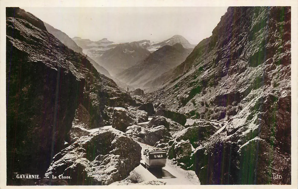 Gavarnie — Le Chaos — Tito - Frente