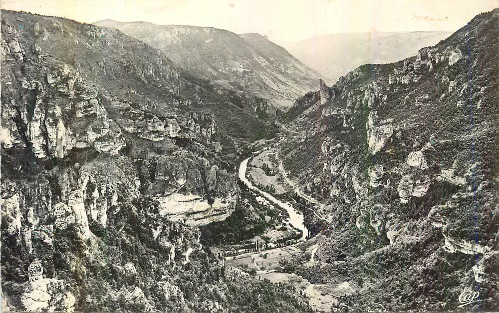 Gorges do Verdon — vista panorâmica — CDP - Frente