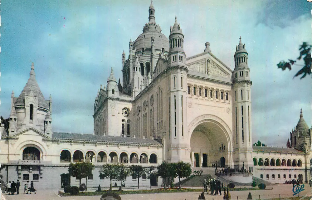 Basílica do Sagrado Coração — Paris — editor C.A.P. - Frente