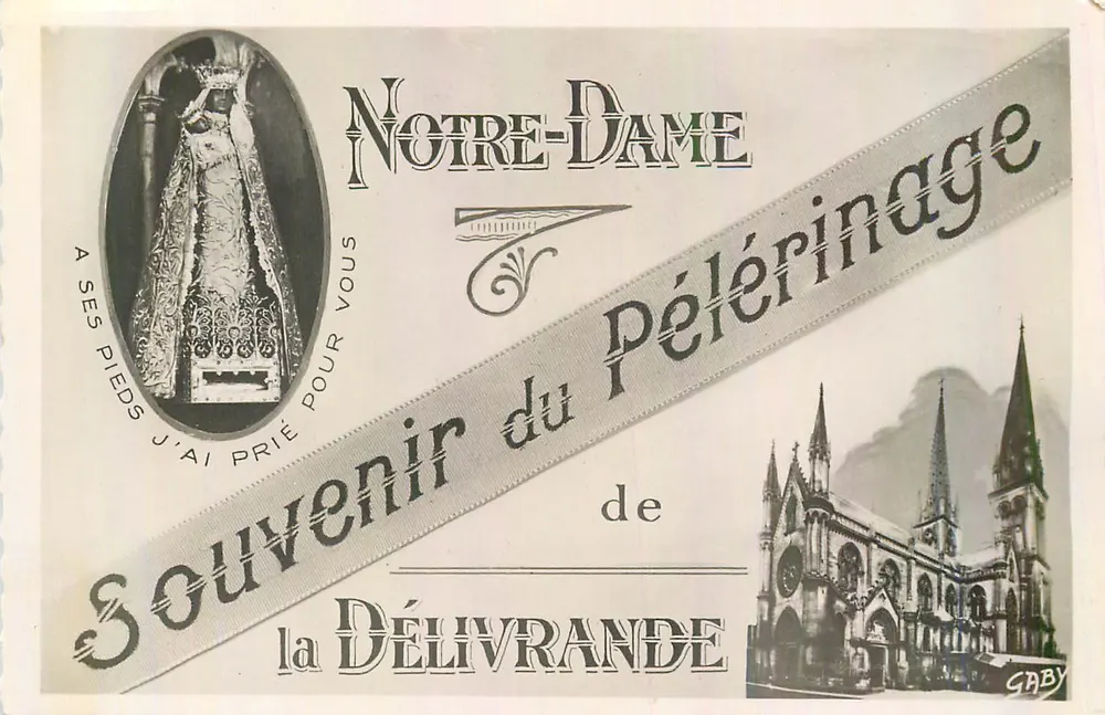 Notre-Dame de la Délivrande — Erinnerung an die Pilgerreise — Gaby - Vorderseite