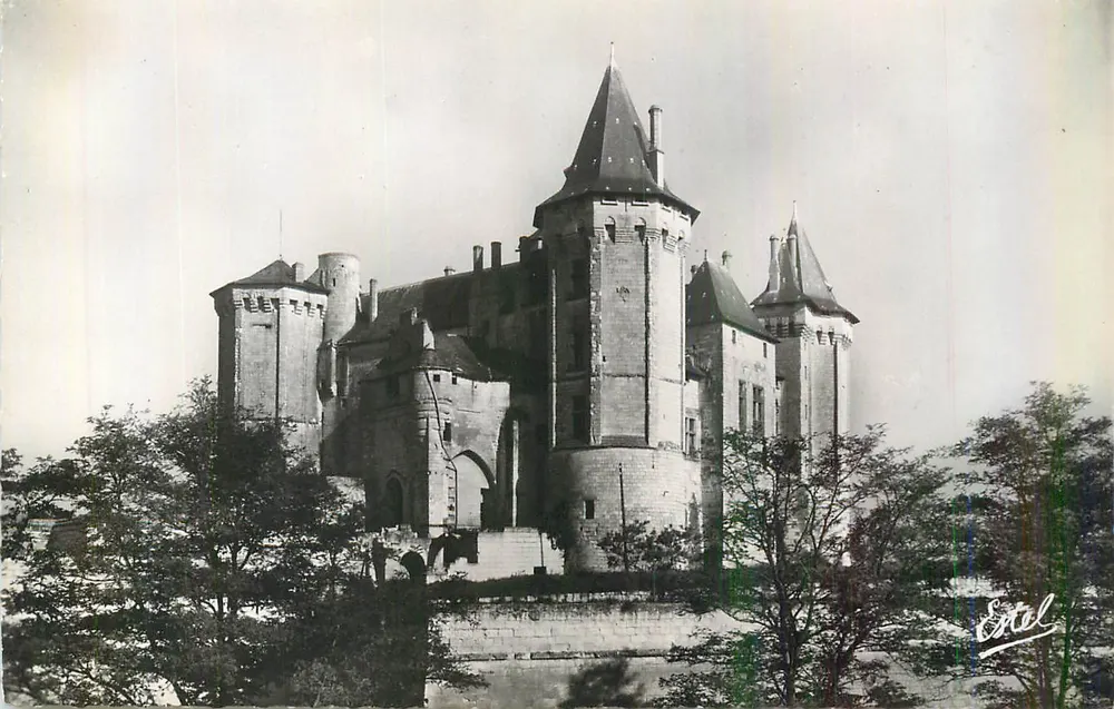 Castelo de Castel — vista geral — Étel - Frente