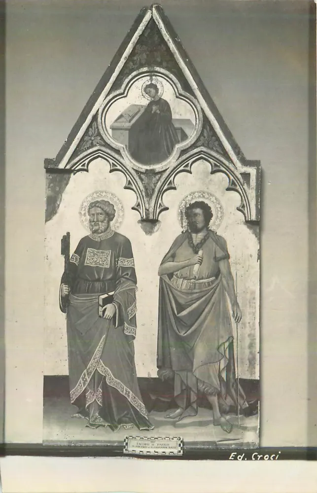 Pala d'altare — fresco da Escola de Perúgia — Ed. Crosci - Frente