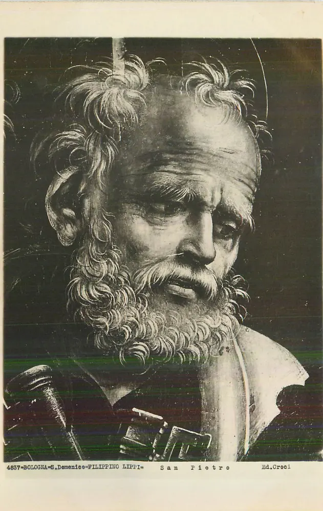 San Pietro — Domenico Filippino Lippi — Ed. Croci - Vorderseite
