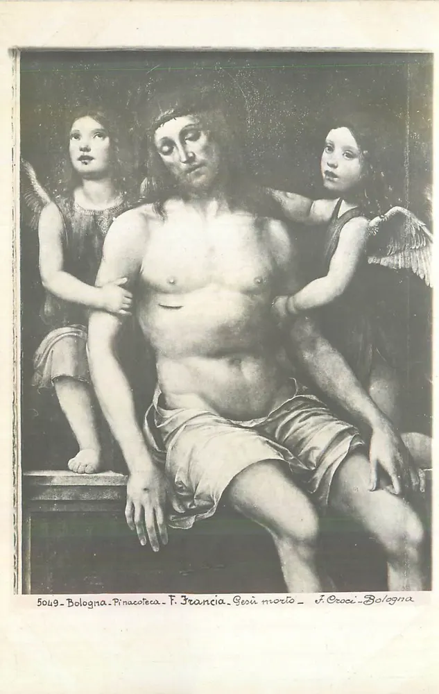Gesunder Jesus — F. Crocchi — Pinacoteca Bologna - Vorderseite