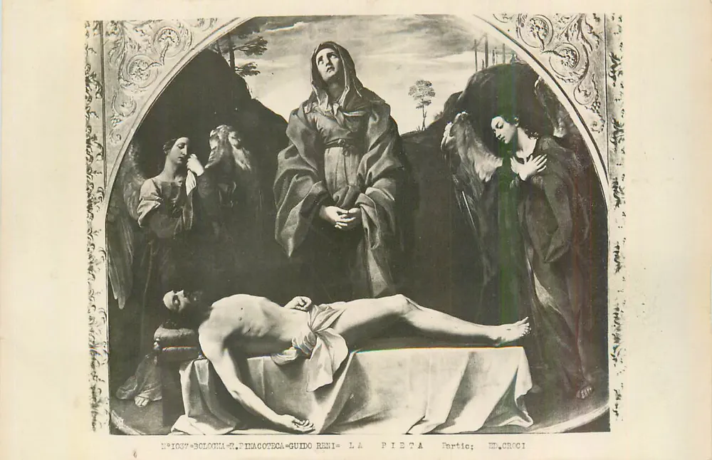 A Pietà — Guido Reni — Pinacoteca, Bolonha — N°1037 - Frente