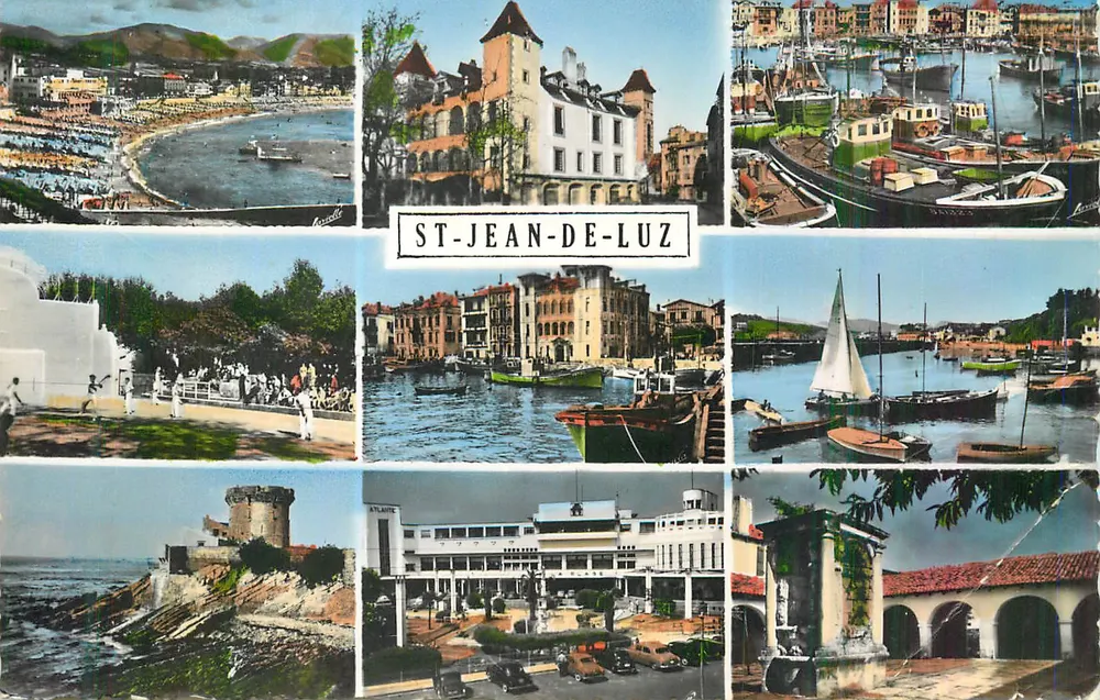 St-Jean-de-Luz — widok panoramiczny — Atlante - Awers