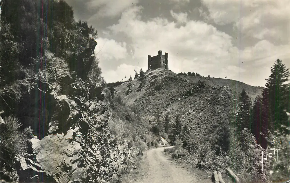 Château de Loire — vue panoramique — éditeur inconnu, n° de série non lisible - Recto