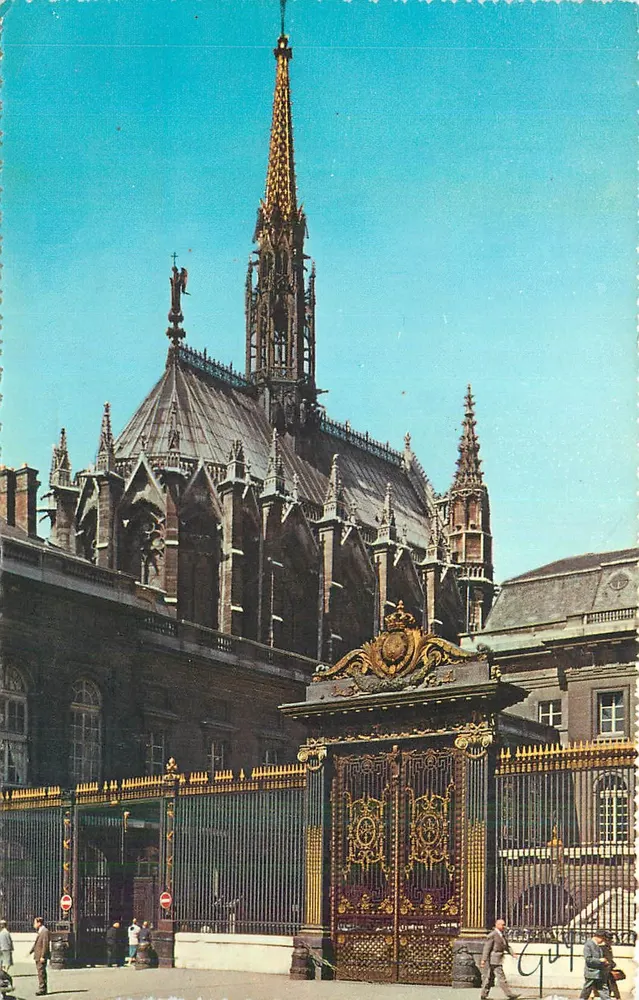 Église Saint-Pierre de Lyon — Ansicht der Fassade und des Portals — Verlag unbekannt - Vorderseite