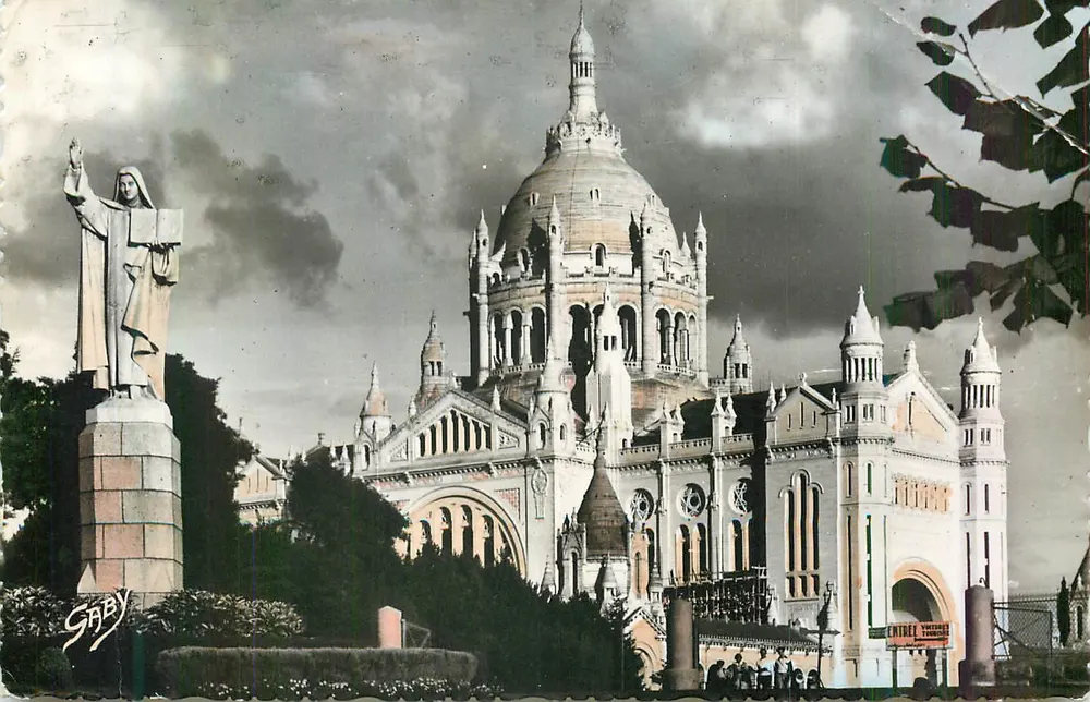 Basílica do Sagrado Coração — Paris — editada por Gaby - Frente