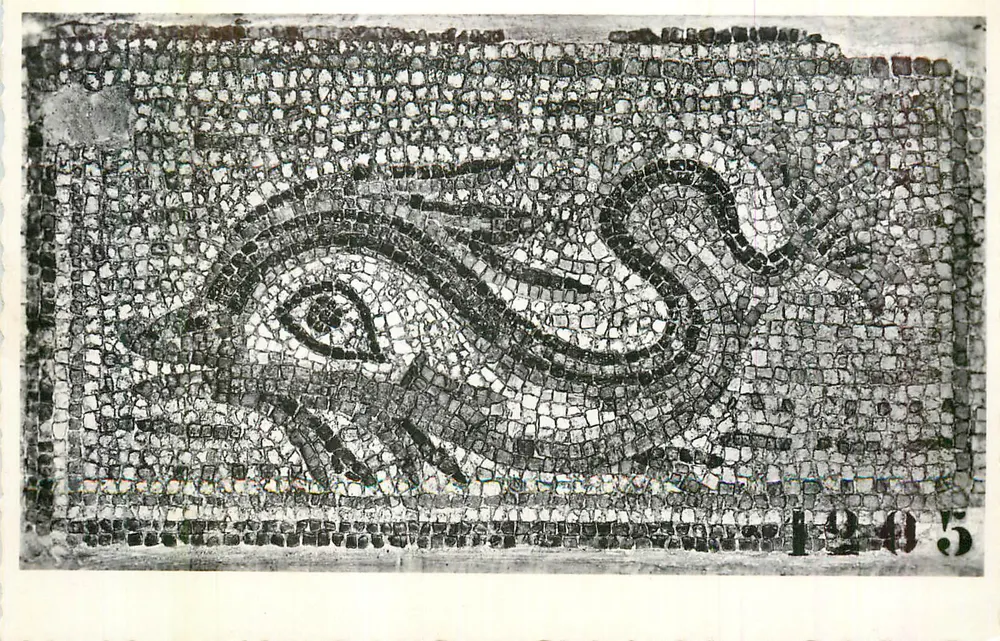 Mosaik mit einem Vogel — Verlag unbekannt, Seriennummer 1205 - Vorderseite