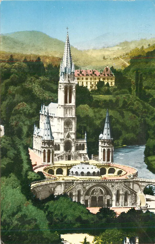 Abbaye de Royaumont — vue panoramique — éditeur non identifié - Recto