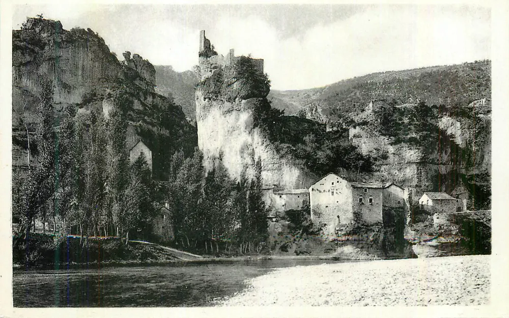 Château de la Roche — Ruines perchées sur falaise — Éditeur non identifié - Recto