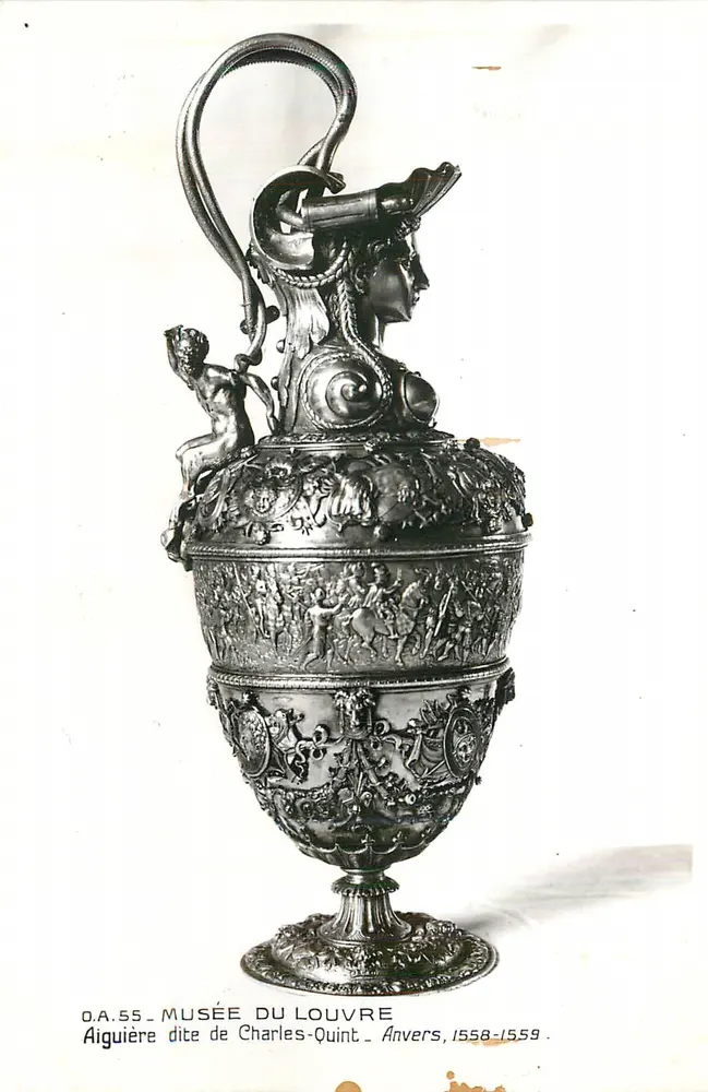 Aiguière de Charles-Quint — Musée du Louvre — Anvers, 1558-1559 - Recto