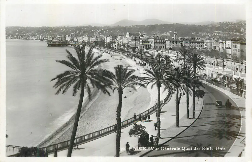 Nice — Vista Geral do Quai dos Estados Unidos — n°70 - Frente