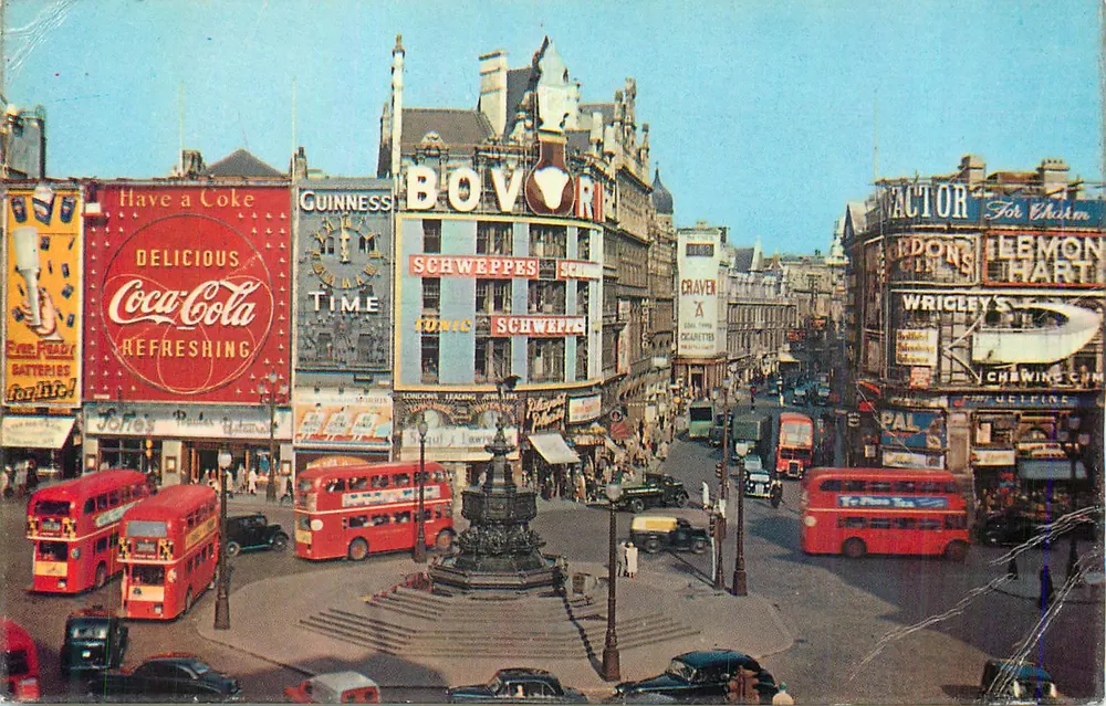 Place du Marché — Londres — editor desconhecido, número de série não visível - Frente