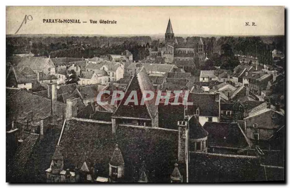 Paray-le-Monial — Vista Geral — N.R. - Frente