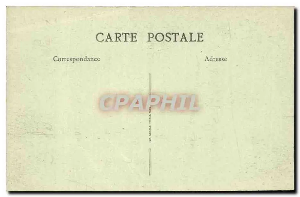 Paray-le-Monial — Lembrança de Paray-le-Monial — B.T. Paris, n° 64 - Verso