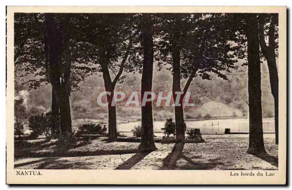 Nantua — As margens do Lago — A.F. 44 rue Letellier, Paris (15e) - Frente