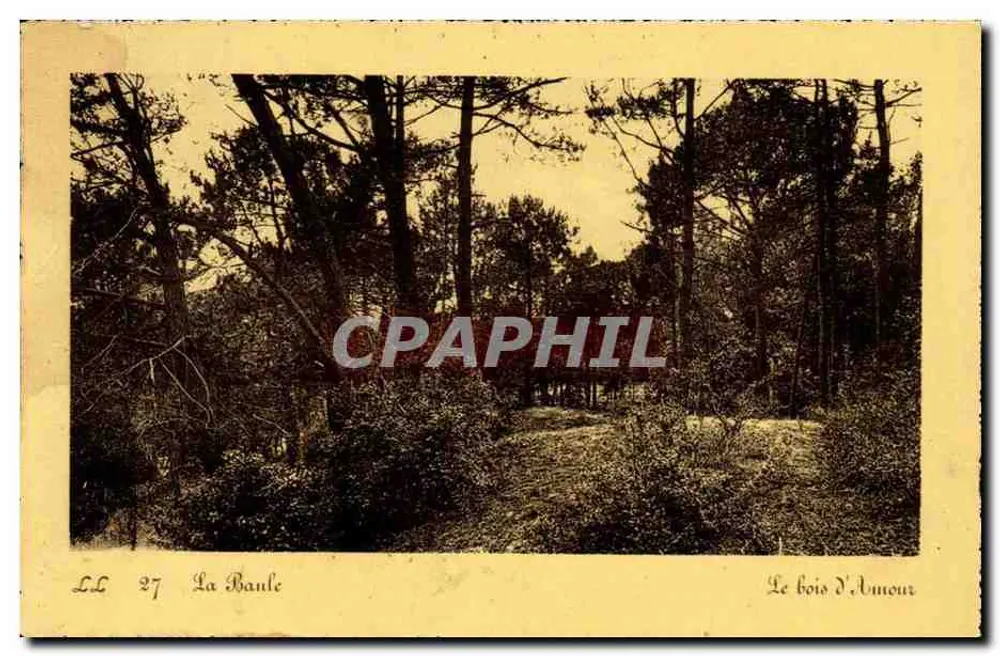 O bosque D'Amour — La Baule — Lettelier & Neurieux, Paris - Frente
