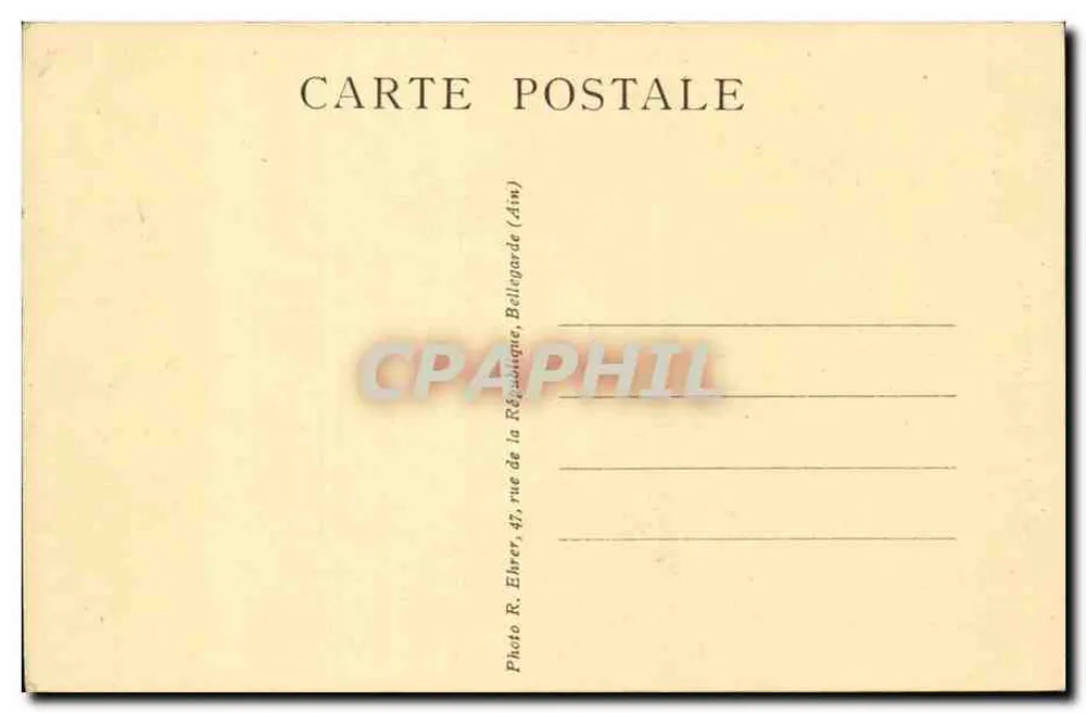 Saint-Germain-de-Joux — Vista geral — Foto Rob. Ehrer, Bellegarde (Ain) - Verso
