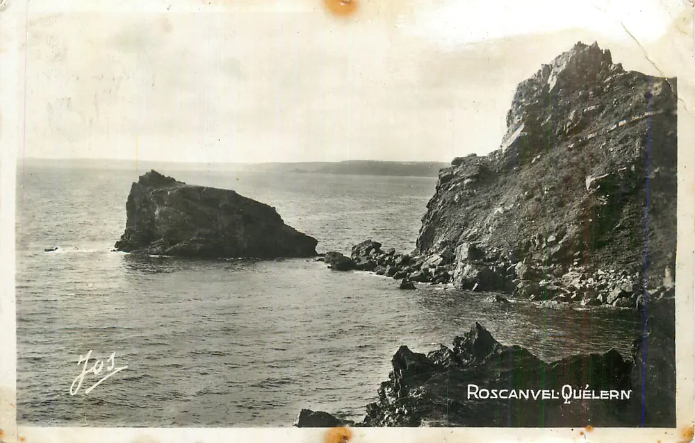 Roscanvel-Quélern — Felsen und Küstenklippen — Jos - Vorderseite