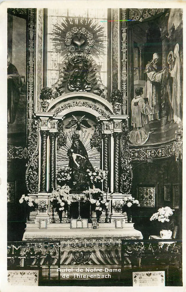 Altar de Notre-Dame — Thierenbach — editor e número de série ilegíveis - Frente