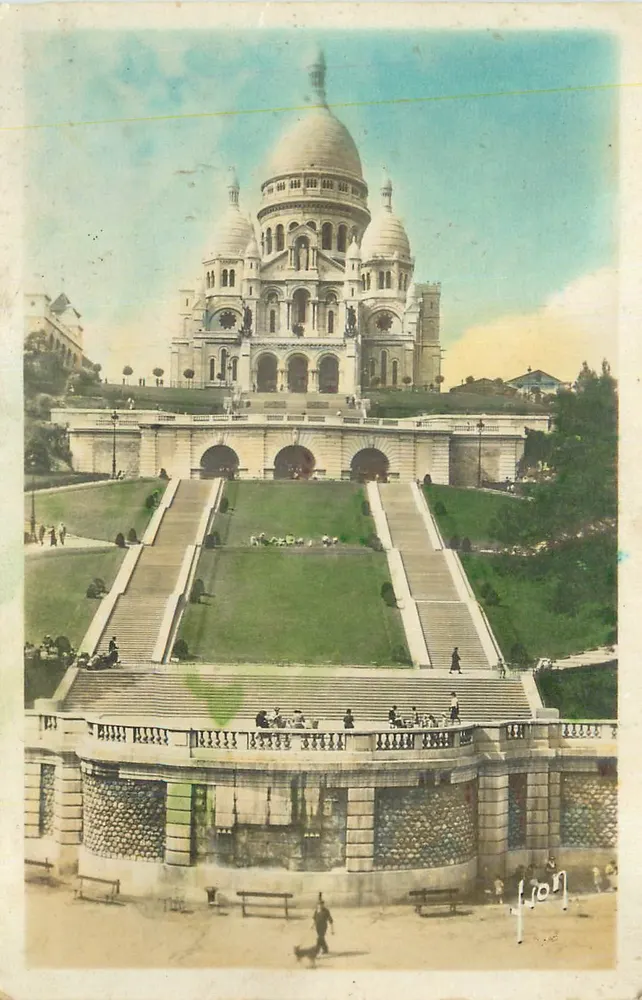 Sacre-Cœur de Montmartre — vue panoramique — Fison n° 101 - Recto