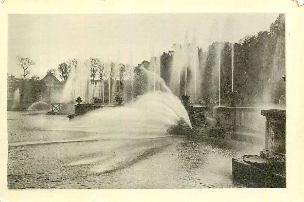 Fontaine der Galerie der Bäder — Versailles — Verlag: C. L. C. n° 123 - Vorderseite