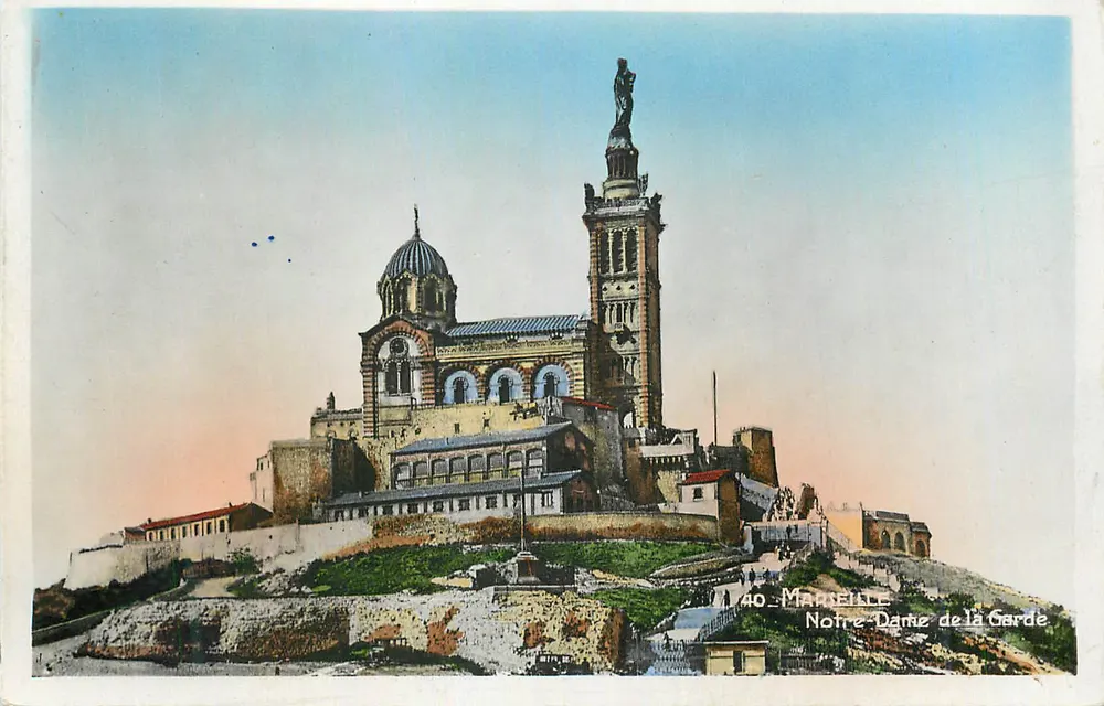 Marselha — Nossa Senhora da Guarda — editor desconhecido, n° 40 - Frente