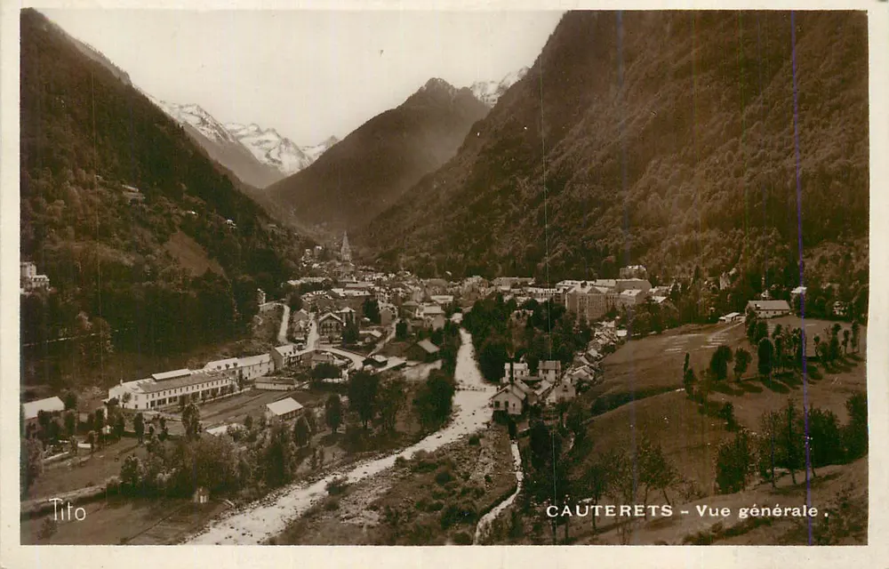 Cauterets - Vista geral — Tito - Frente