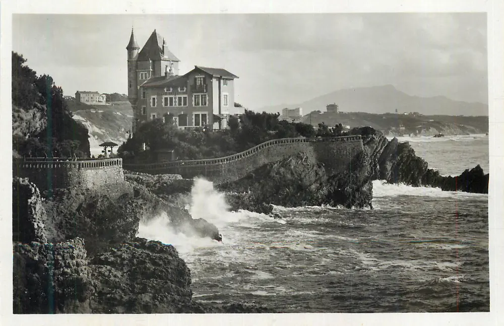 Castelo de La Pierre-Verte — Saint-Jean-de-Luz — editor desconhecido - Frente