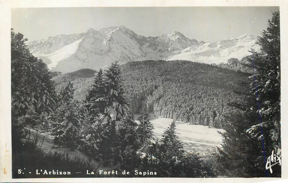 L'Arbizon — La Forêt de Sapins — Alix - Frente