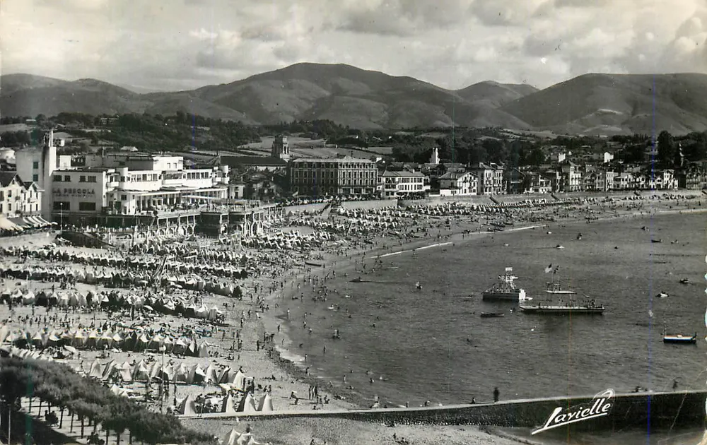 Strand von La Presqu'île — Saint-Jean-de-Luz — Verlag Larielle - Vorderseite