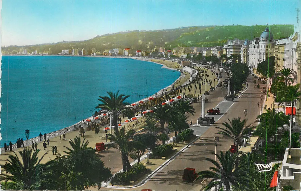 Promenade dos Ingleses — Nice — editor desconhecido, número de série ilegível - Frente