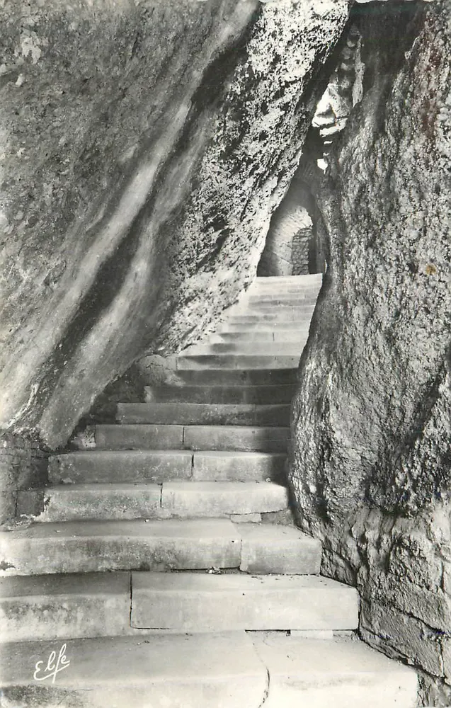 Treppen in einer Höhle — Verlag Elle - Vorderseite