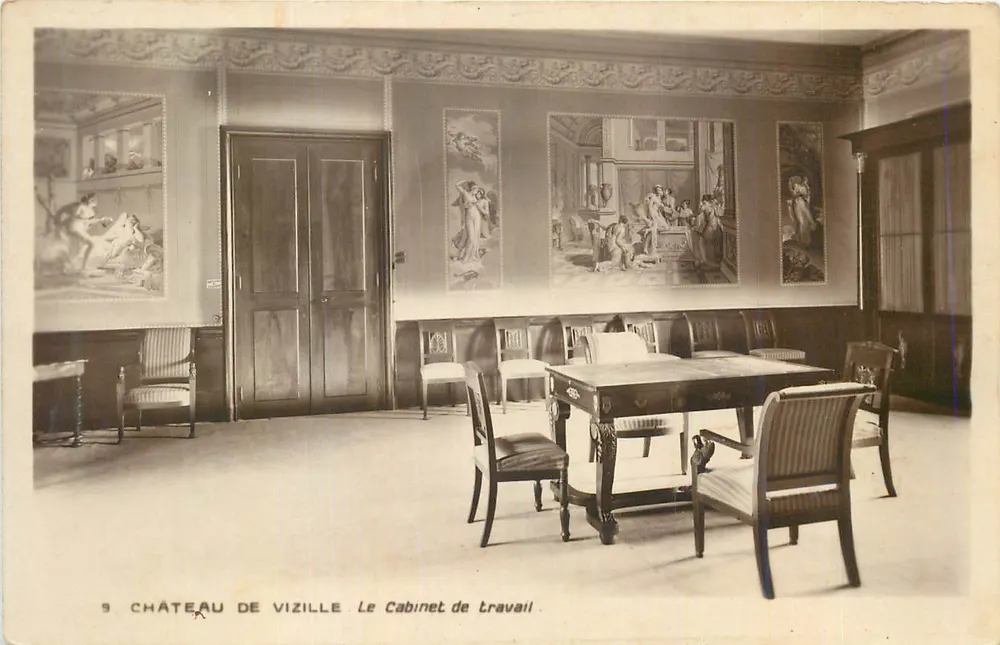 Castelo de Vizille — O Gabinete de Trabalho — n°9 - Frente