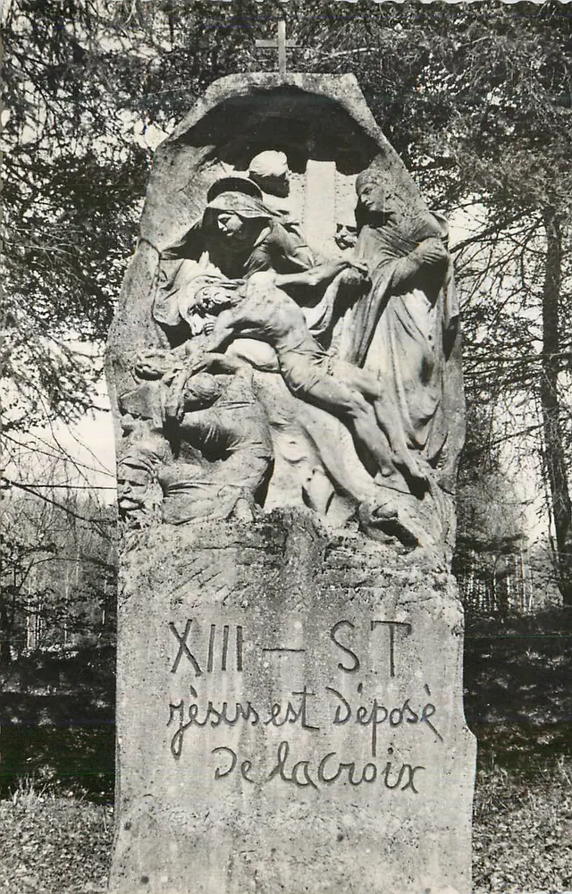Station XIII — Jesus wird von der Kreuzesnagelung abgenommen — ST - Vorderseite