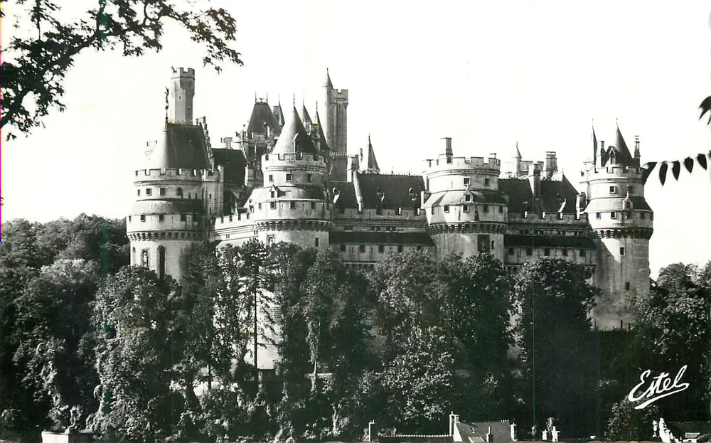 Castelo de Chambord — vista panorâmica — Estel - Frente