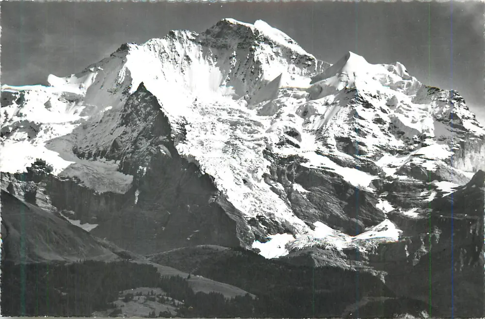 Monte Branco — vista panorâmica — editor não identificável - Frente