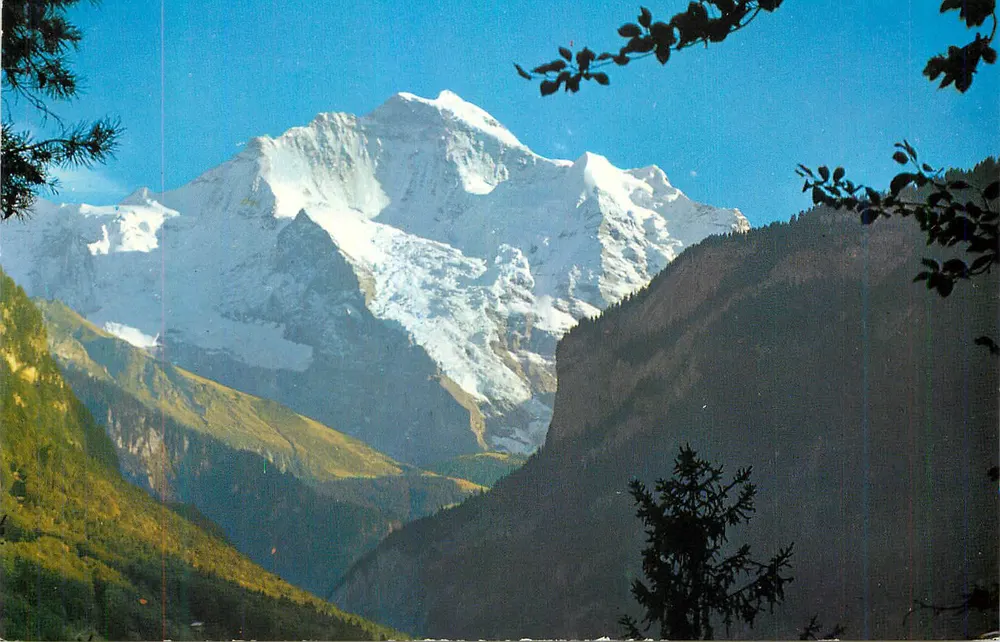 Monte Branco — vista panorâmica — editor não visível - Frente