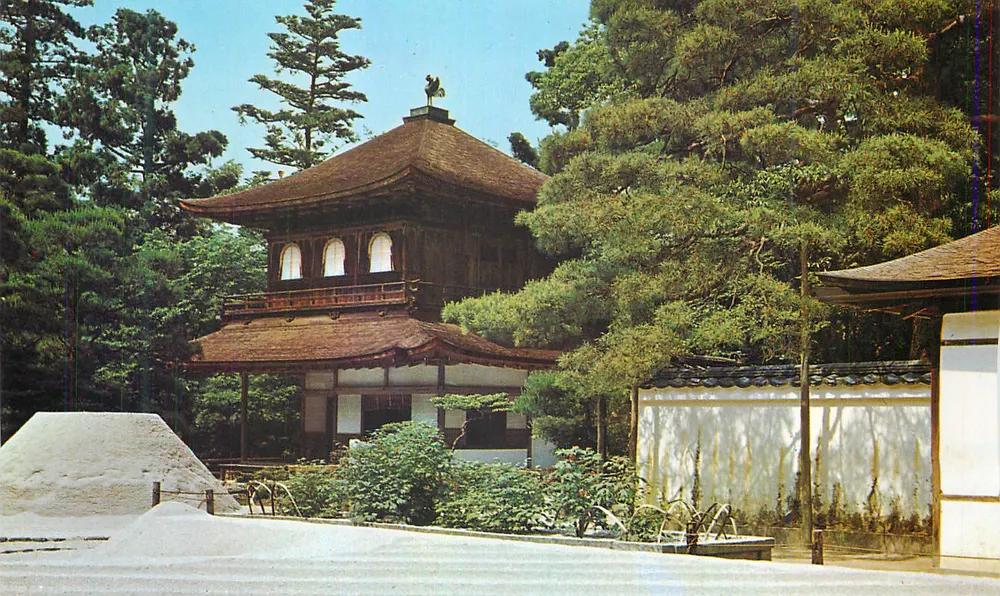 Templo de Kinkaku-ji — Japão — editor não visível - Frente