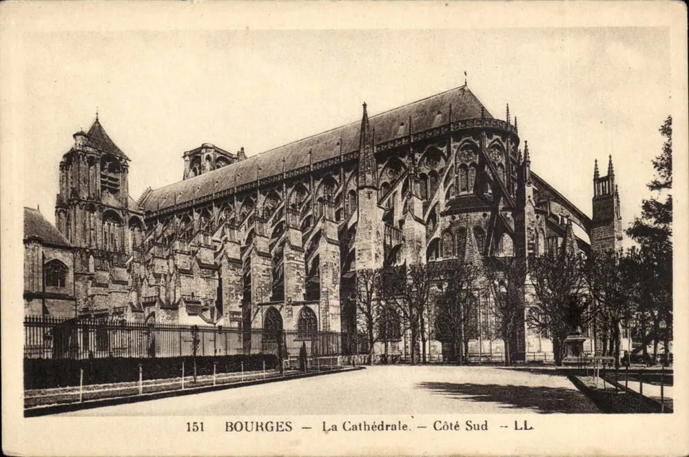 Bourges — Katedra — Strona południowa — LL - Awers