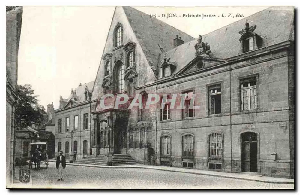 Dijon - Palácio de Justiça - L. V., editor - Frente