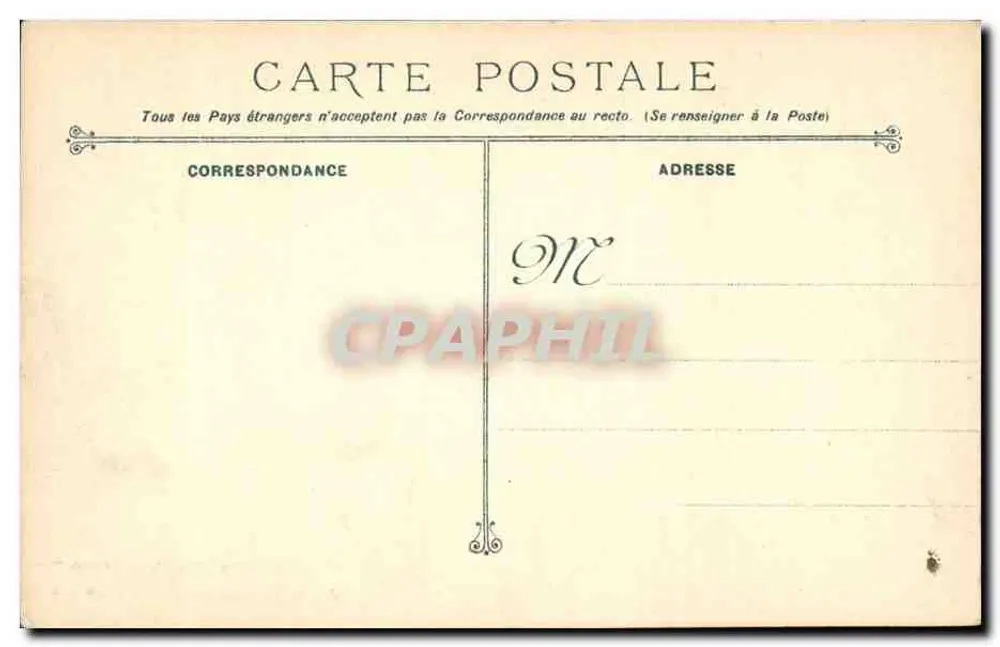 Anse de Méjean durch die Pinien - Toulon - Cap-Brun — M.B. 579 - Rückseite
