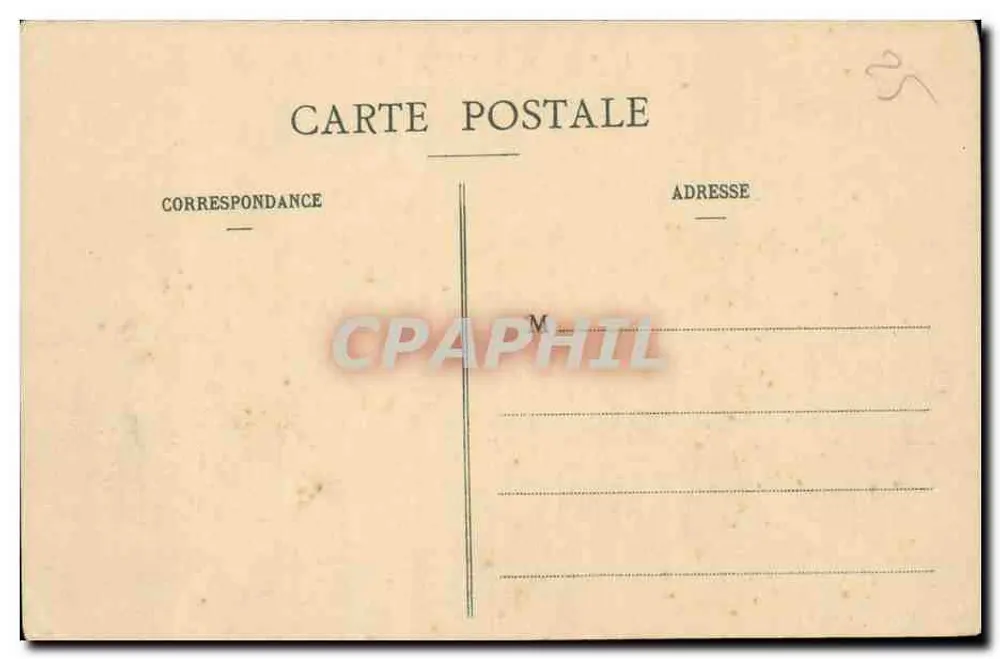 CROIX-de-VIE (Vendée) - La Sapinière — uitgever Paris, Croix-de-Vie, n°221 - Achterkant