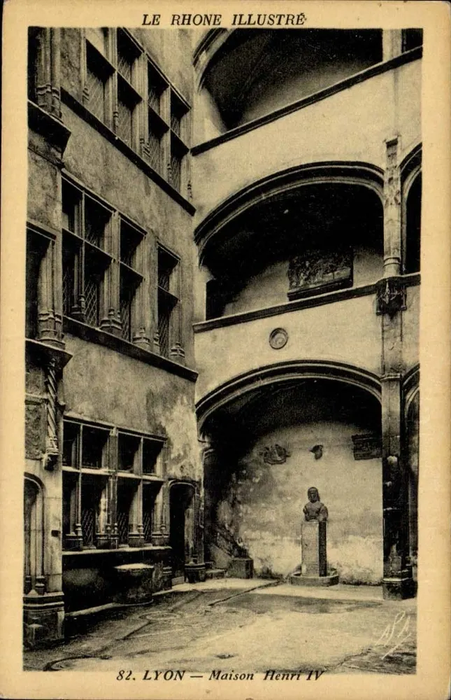 LYON — Casa Henri IV — Le Rhône Illustré, n°82 - Frente