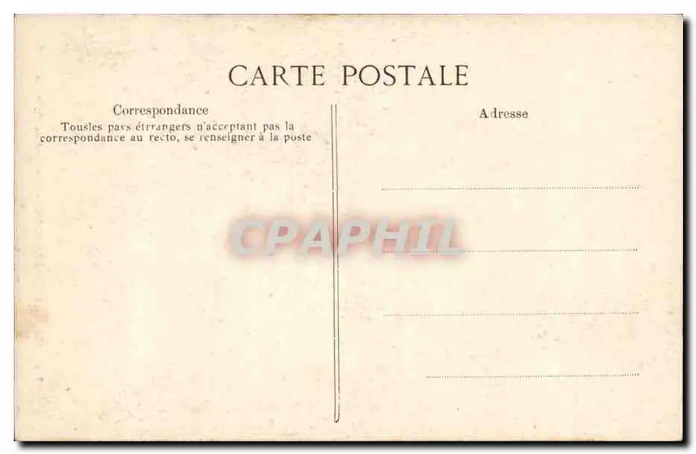 Trajes Bretões — Velho de Quimper — Editor E.P.D. n°337 - Verso